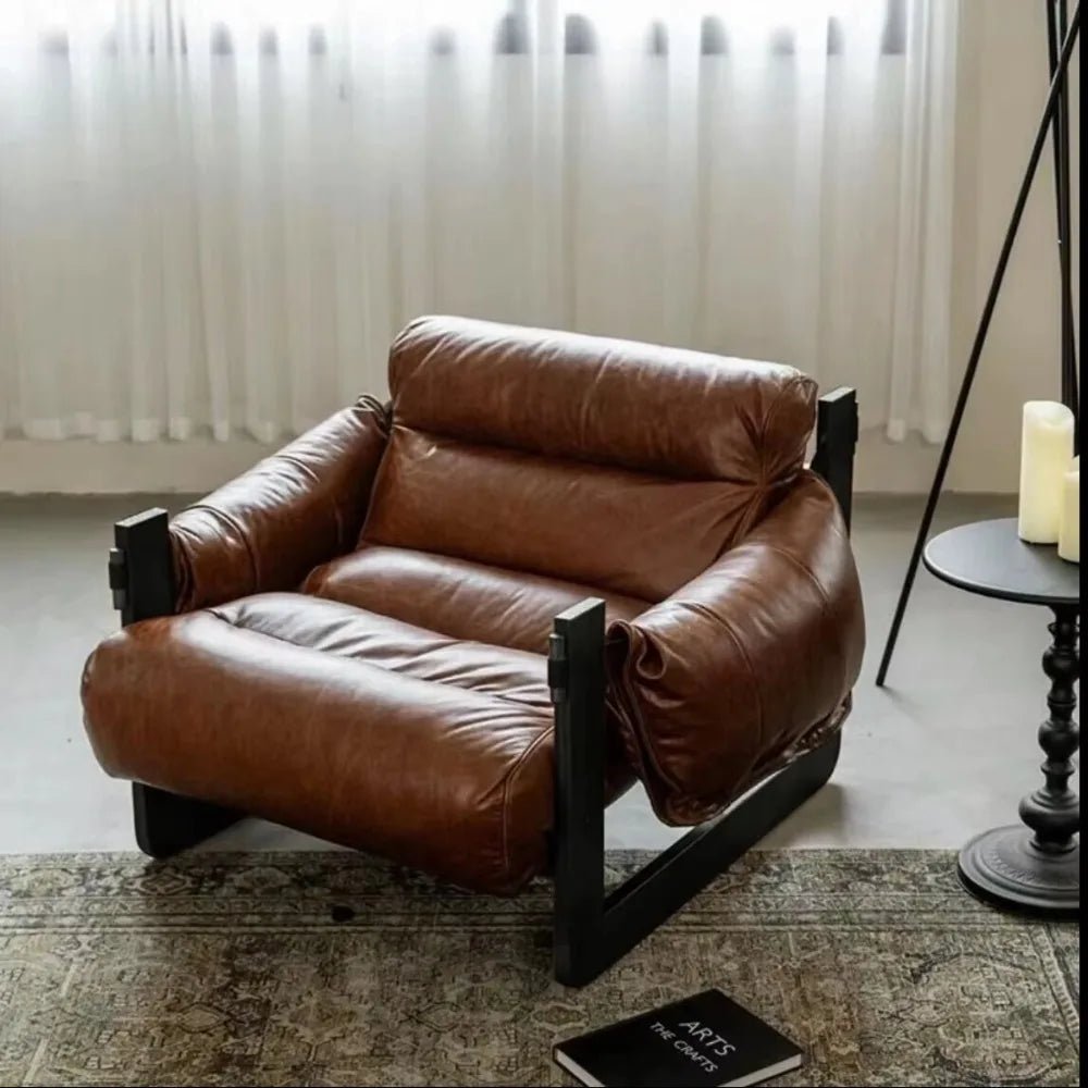 Velora™ – Reclining Leather Lounge Chair - Buy Online at Futura’s Studio