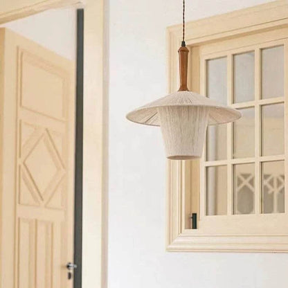 Vintage Wabi-Sabi Rattan Pendant Lamp - Futura’s Studio