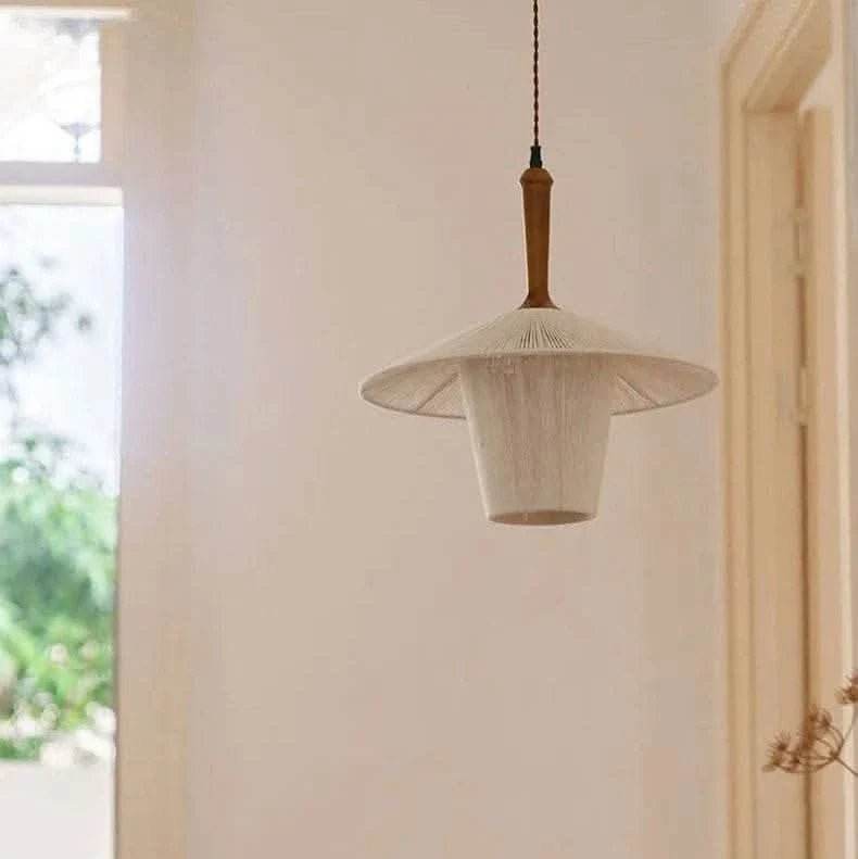 Vintage Wabi-Sabi Rattan Pendant Lamp - Futura’s Studio