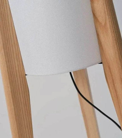 Wabi-Sabi Solid Wood Floor Lamp - Futura’s Studio