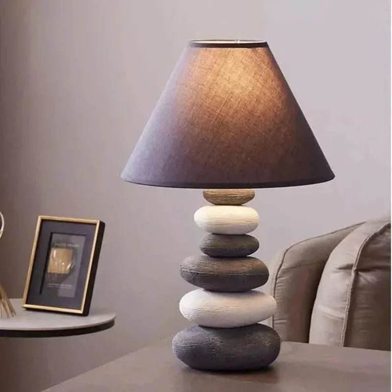 Wabi-Sabi Stone Tower Lamp - Futura’s Studio