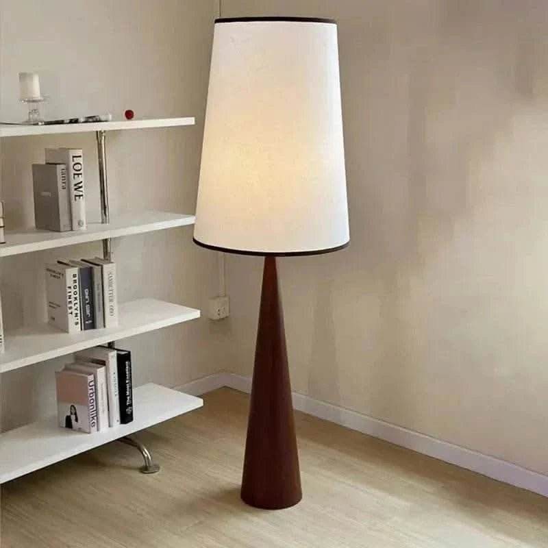 Wabi-Sabi Wood Grain Floor Lamp - Futura’s Studio