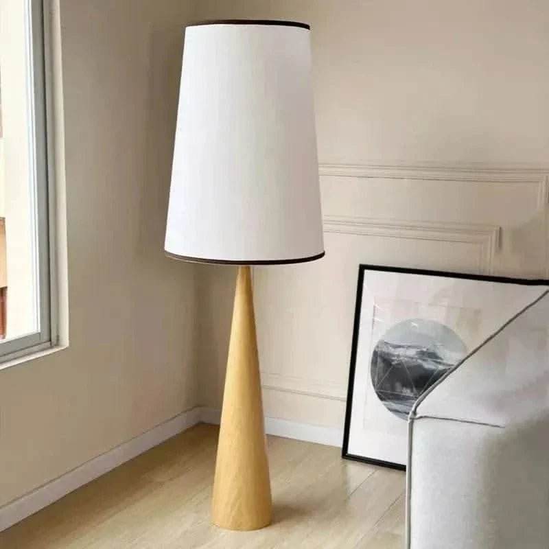 Wabi-Sabi Wood Grain Floor Lamp - Futura’s Studio