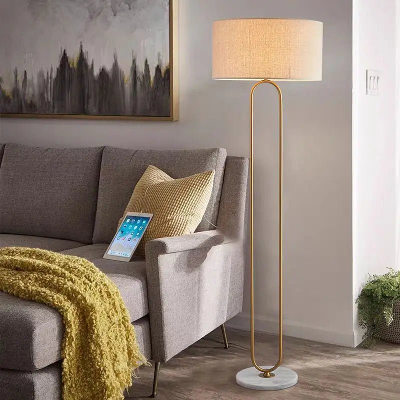 Warner Marble Base Floor Lamp - Buy Online at Futura’s Studio